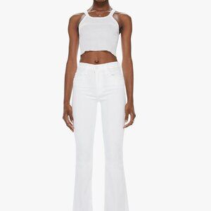 Mother Jeans, white, size 28